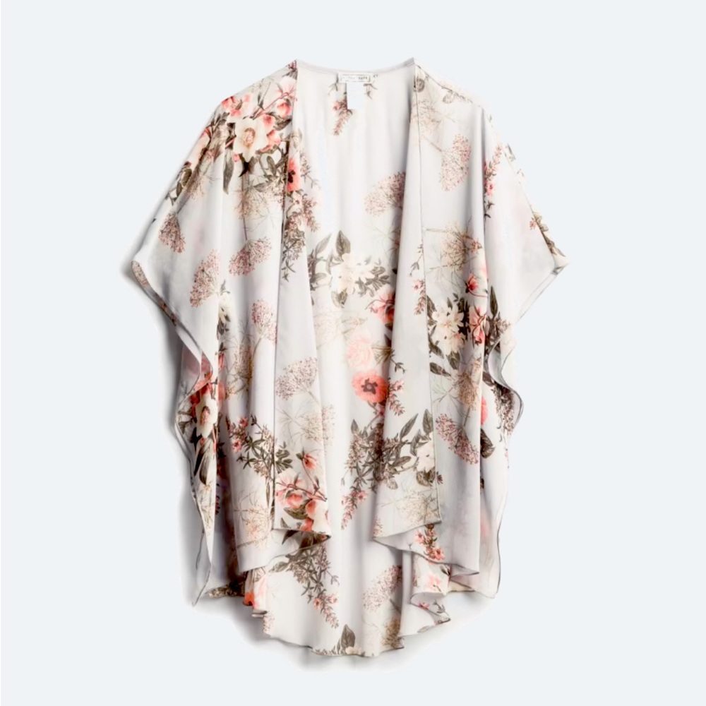 Caley open front woven top